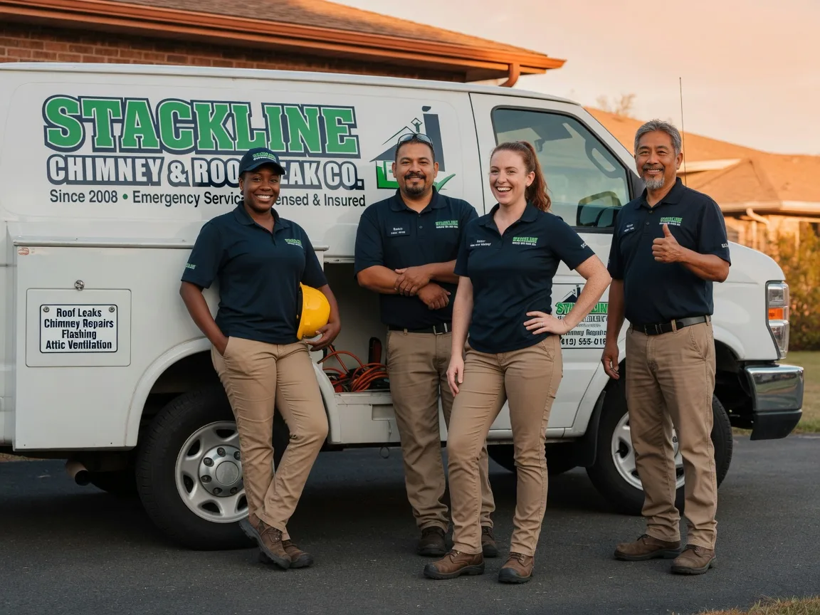 Chimney flashing repair company in Independence, VA